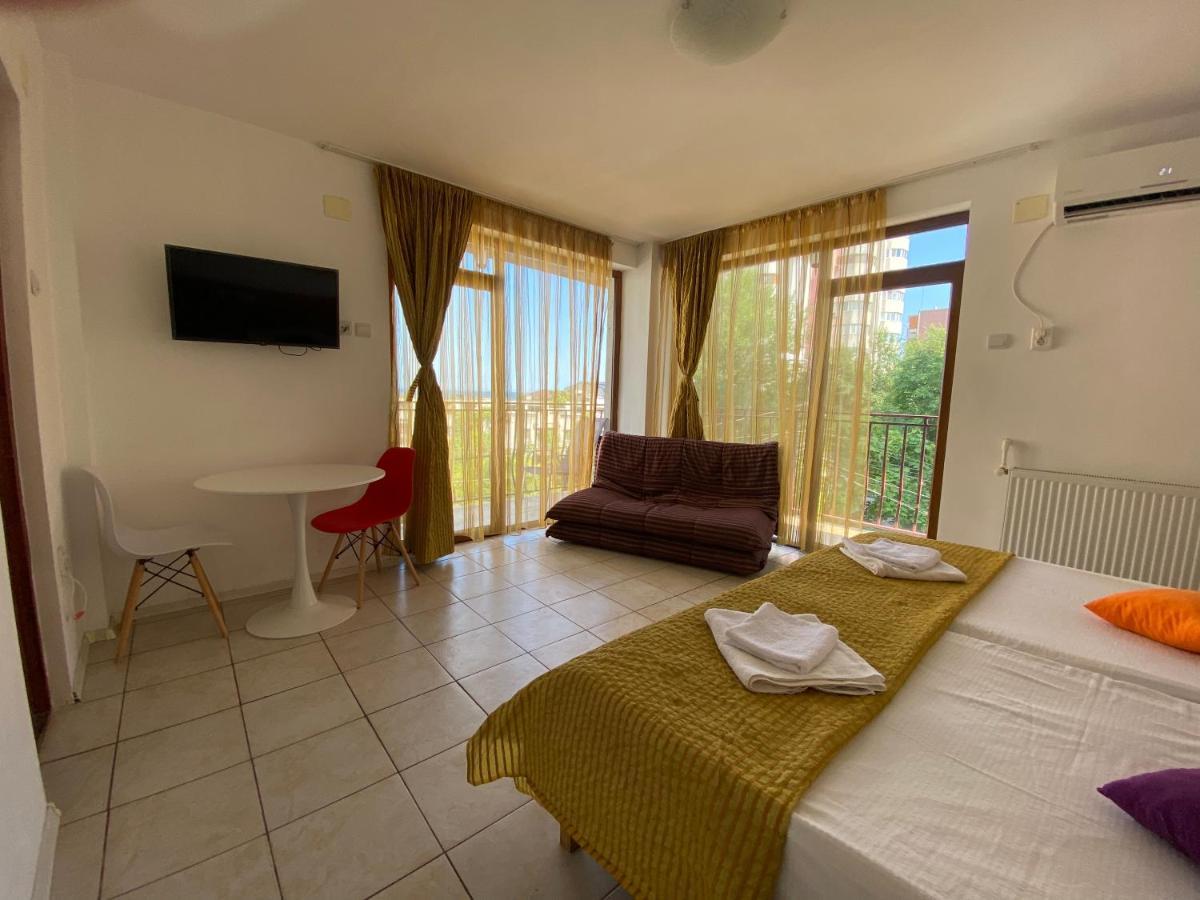 Апартаменти Garsoniere Victor Seaview Aer Conditionat Primim Carduri Vacanta 150 M De Plaja Reyna Beach Констанца Екстер'єр фото
